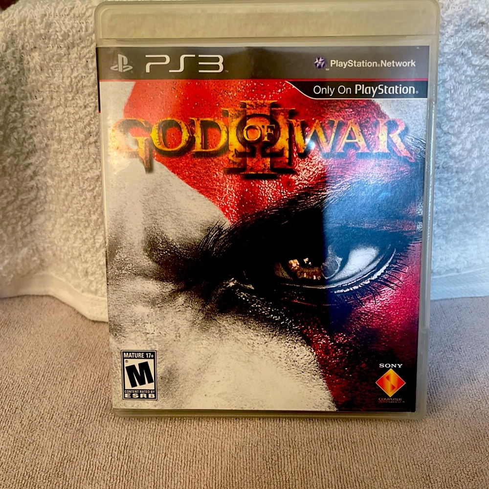 God Of War 3 Sony Playstation 3 PS3 CIB  W/Manual Insert Disc Is Mint Condition